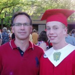 Tim Landon and son